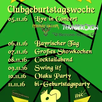 Clubgeburtstagswoche