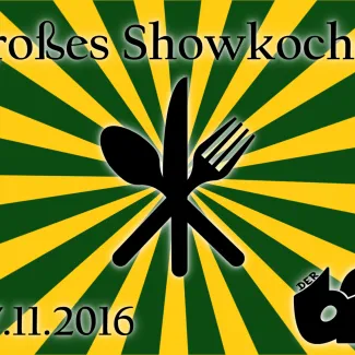 Großes Showkochen